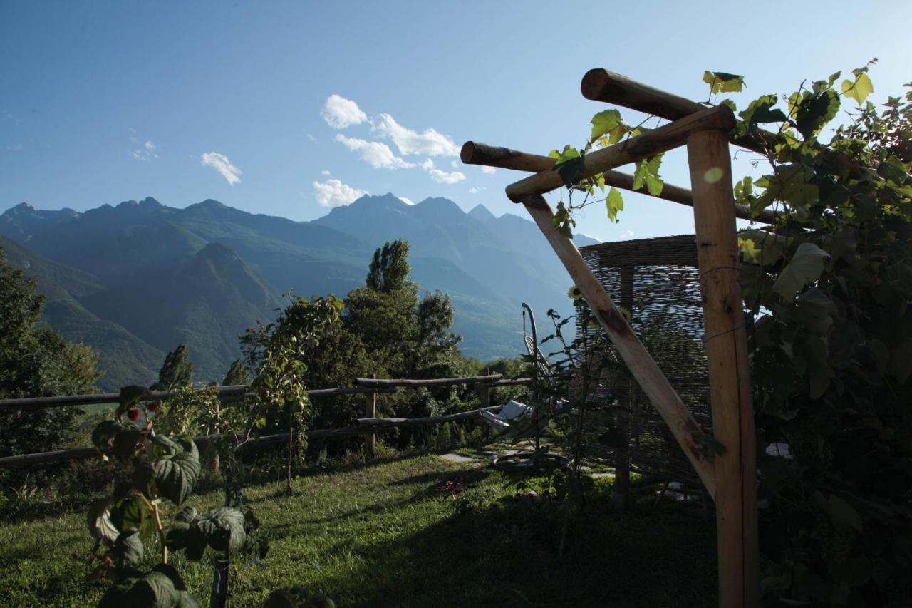La Casa Di Paglia B&B Verrayes Kültér fotó